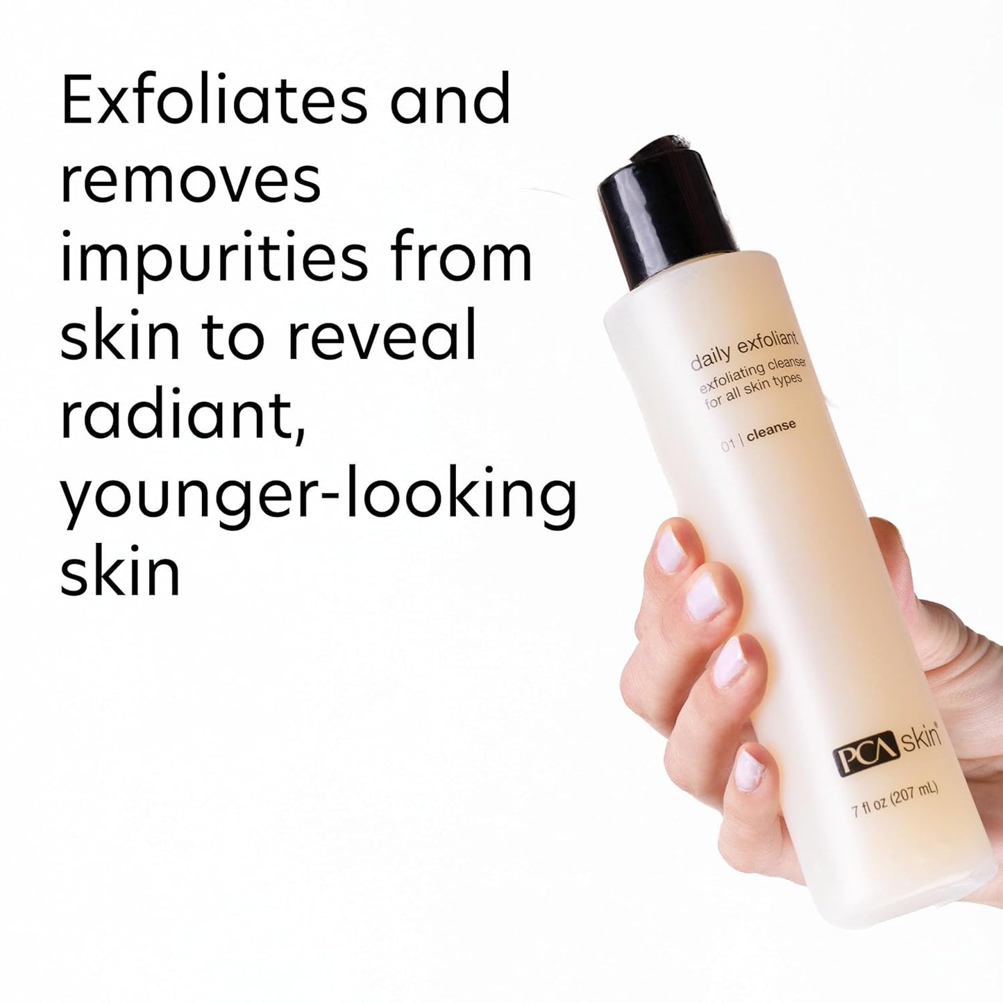 PCA SKIN 每日去角质洁面乳，7 液盎司/206.5 毫升