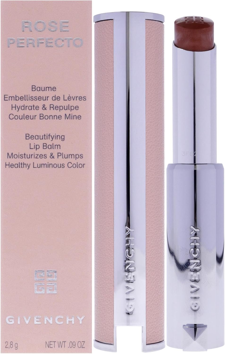 Givenchy 玫瑰完美美化潤唇膏 - 302 溫暖楓糖潤唇膏 0.09 盎司