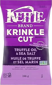 Kettle Chips - Krinkle Truffle (12 bags of 198gr)