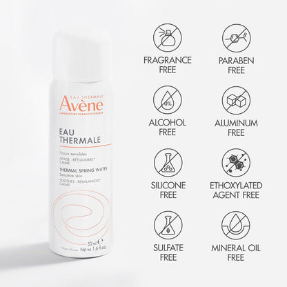 Avene Eau Thermale 温泉水，1.76 Oz，1.76 盎司