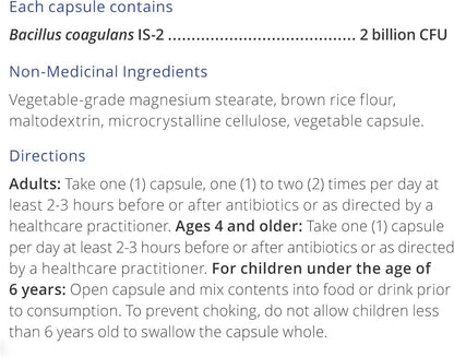 CanPrev Pro-Biotik IBS 支持，30 粒素食胶囊，30 天用量 - 男女益生菌 - 20 亿活性细胞，支持消化 - 舒适消化和平衡肠道菌群 - 缓解腹胀和胀气