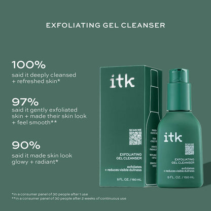 ITK Exfoliating Gel Cleanser Cleanser Women 5 oz
