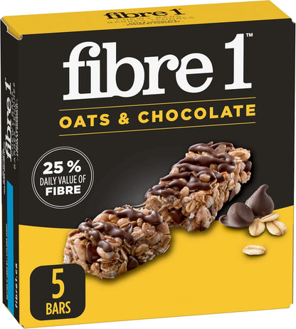 Fibre 1 Delights 肉桂捲口味，5個裝 & 燕麥巧克力口味，5個裝，175克