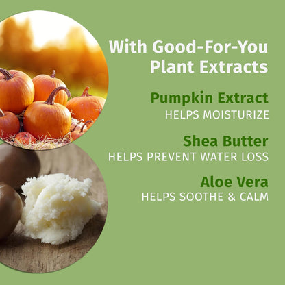 Hempz Spiced Pumpkin Pie Lip Balm, Nourishing Lip Care, Limited Edition Gloss, .44 fl.oz.