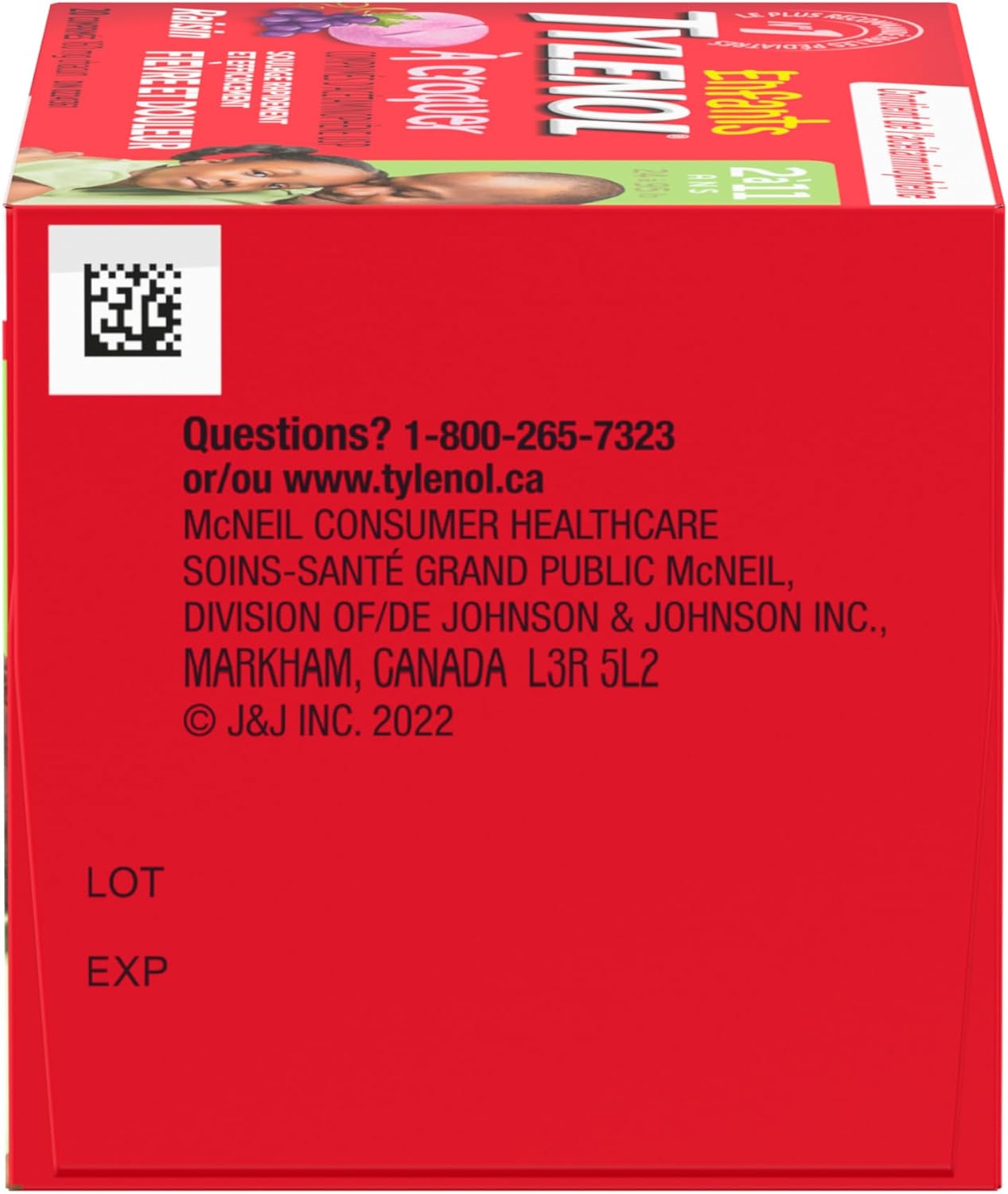 泰诺儿童咀嚼片退烧止痛，葡萄味，160 毫克对乙酰氨基酚，20 片，缓解牙痛