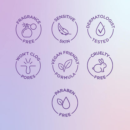 Bioré Hydrate & Glow Moisturizer, Face Cream for Dry, Sensitive Skin, infused with Prebiotics, Avocado Oil and Coconut Water |Dermatologist Tested, Cruelty Free and Fragrance Free (100mL)