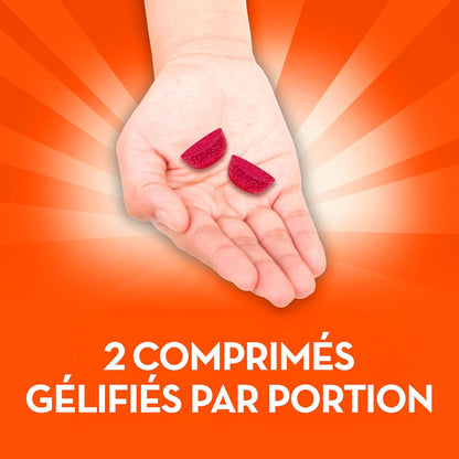 Align 益生菌软糖，男女适用，有助于支持胃肠道健康，采用天然水果口味制成，草莓味，60 粒软糖