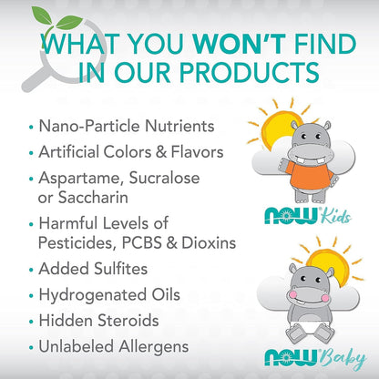 NOW Supplements，兒童液體紫錐菊（帶滴管），免疫系統支持，兒童配方，59毫升