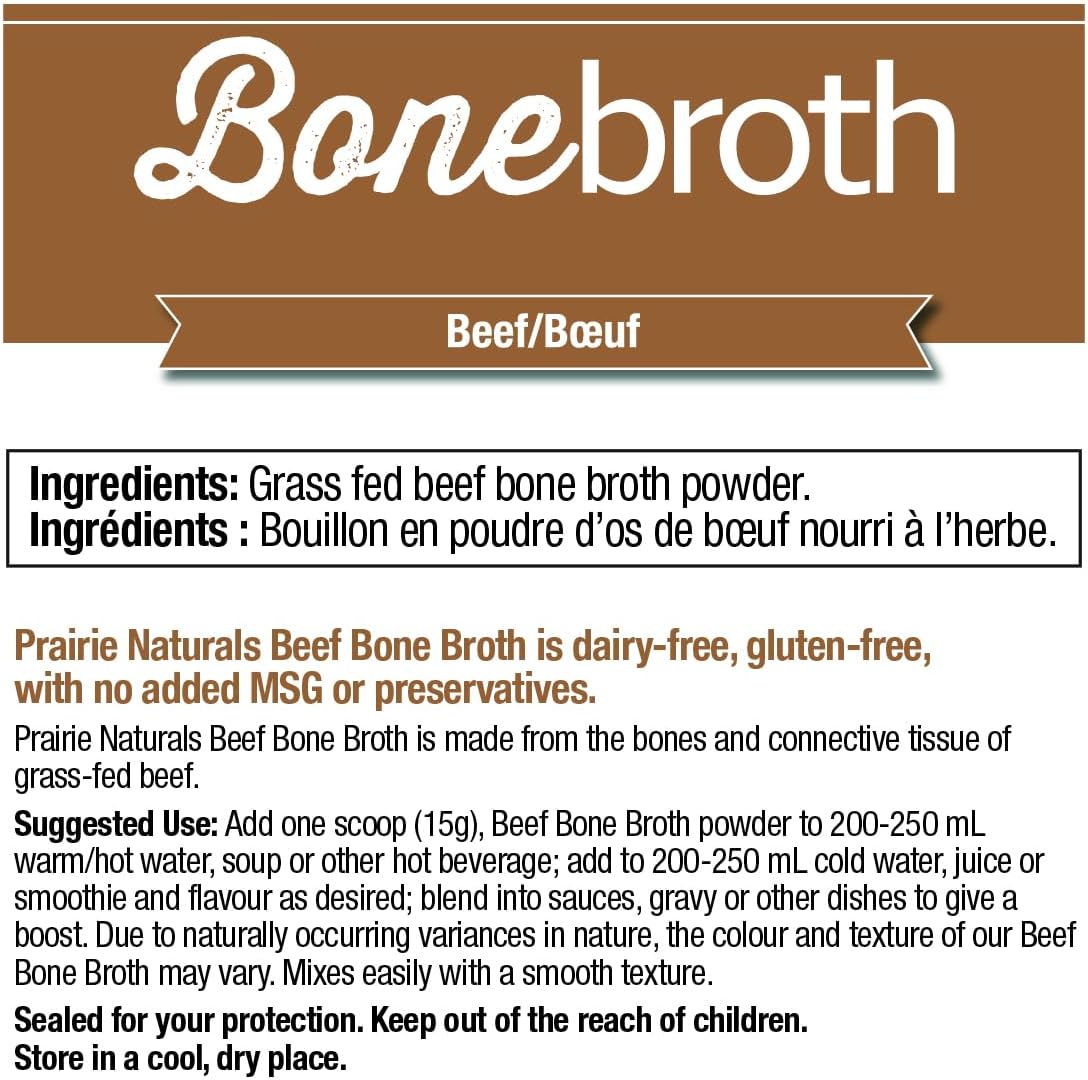 Prairie Naturals 骨湯蛋白牛肉，300公克
