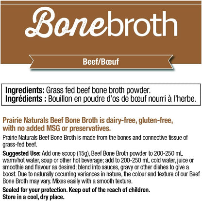Prairie Naturals 骨湯蛋白牛肉，300公克