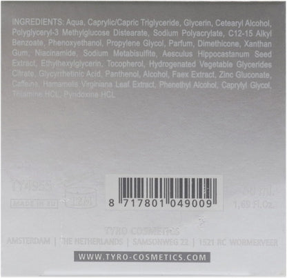 Tyro Matt 平衡護膚霜（男女通用）-1.69 盎司