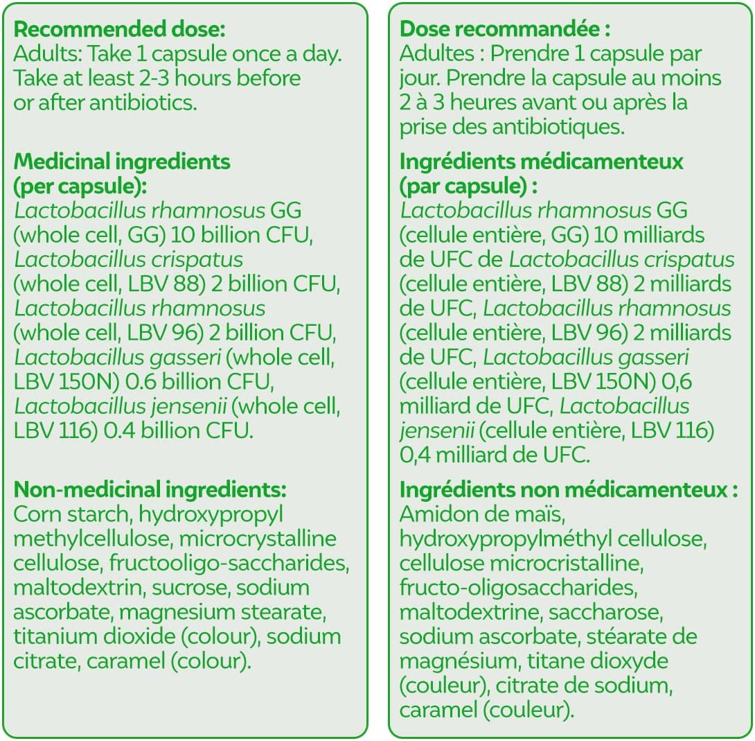Culturelle 女性健康平衡益生菌和 Culturelle 每日消化健康益生菌套裝