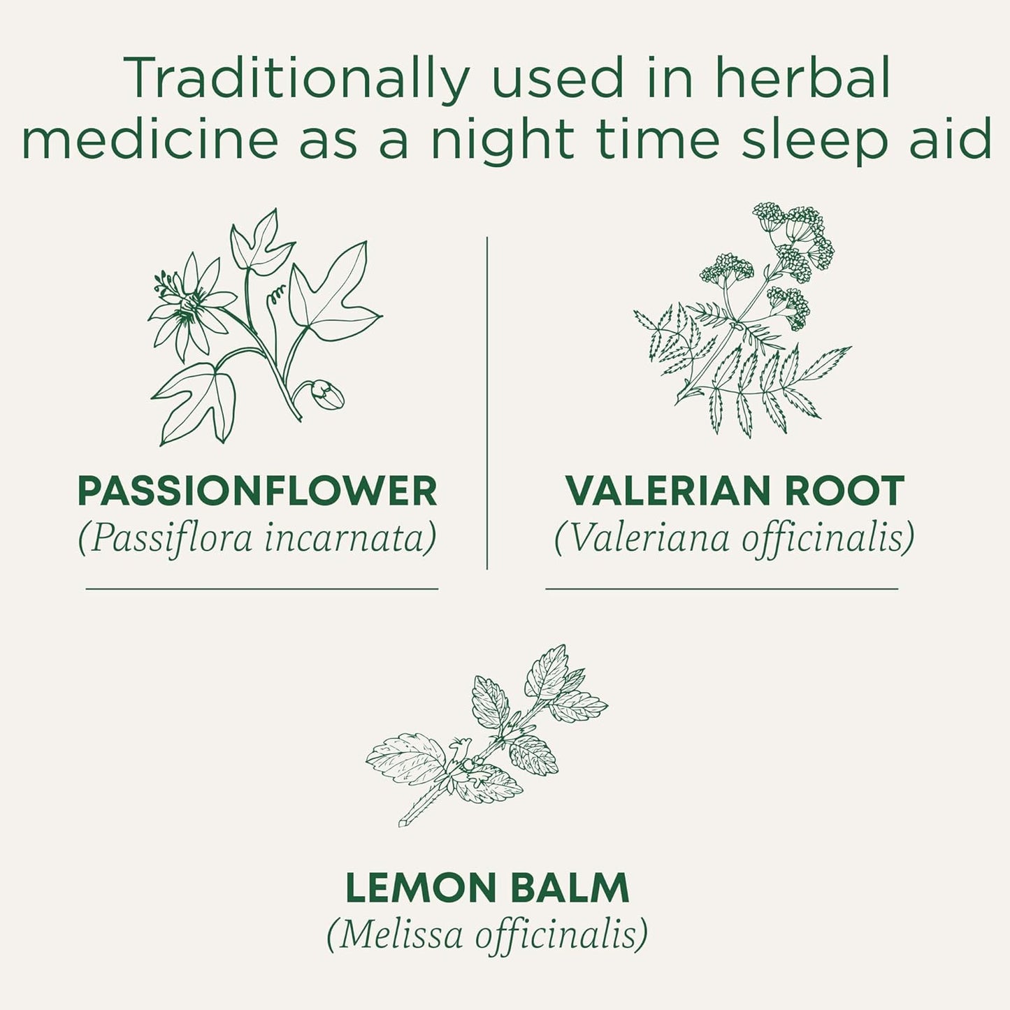 Traditional Medicinals - 有机 Nighty Night Extra 草本茶（6 包）- 天然助眠成分，含缬草、西番莲和柠檬香蜂草 - 共 96 个茶包