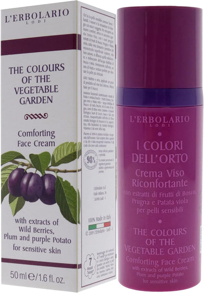 LErbolario The Colours of the Vegetable Garde - Conforting Face Cream Cream Women 1.6 oz