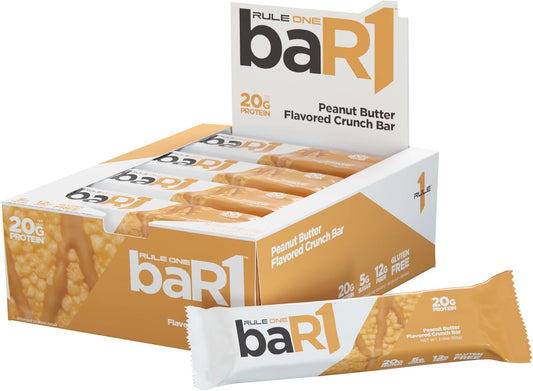 Rule 1 Bar1 12 pk Peanut Butter 1.59 lbs