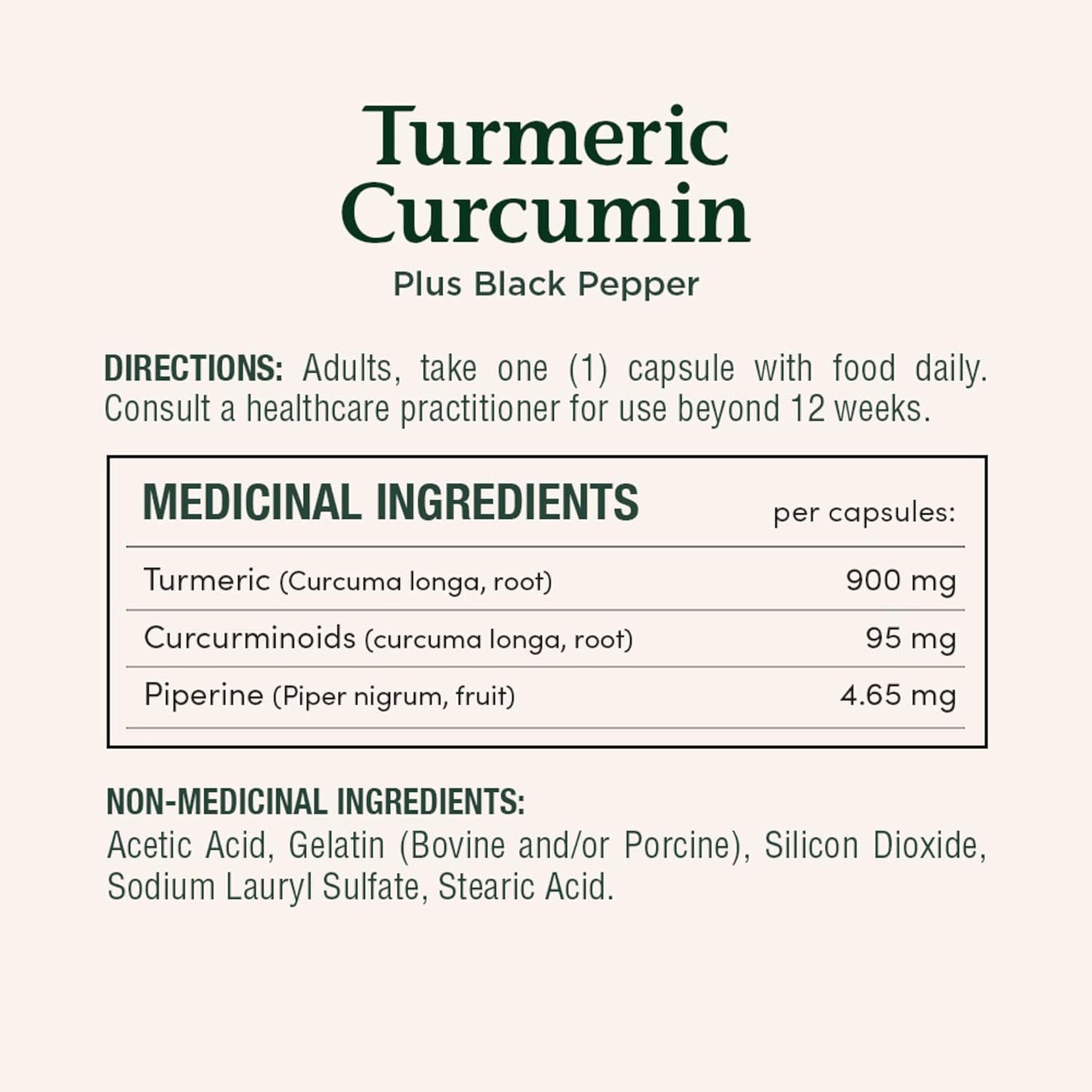 NATURE'S BOUNTY Turmeric Curcumin Plus Black Pepper, 1000 mg, Anti-inflammatory For Joint Pain, Aids Digestion, Antioxidant, Capsules, 108.9 g