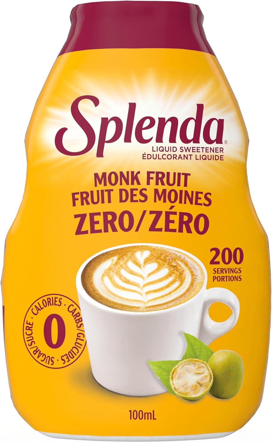 Splenda No Calorie Tabletop Monk Liquid Sweetener 100ml