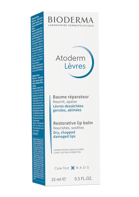 Bioderma Atoderm 润唇膏，保湿滋养唇膏，适用于非常干燥、敏感的嘴唇
