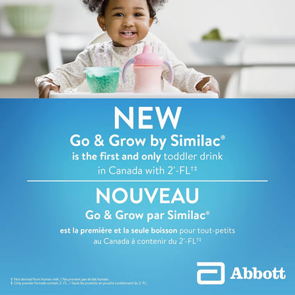 Similac Go & Grow Step 3 Toddler Drink with 2'-FL. Immune Support Innovation: 2'-FL, Powder, 12-36 Months, Vanilla Flavour, 850 grams