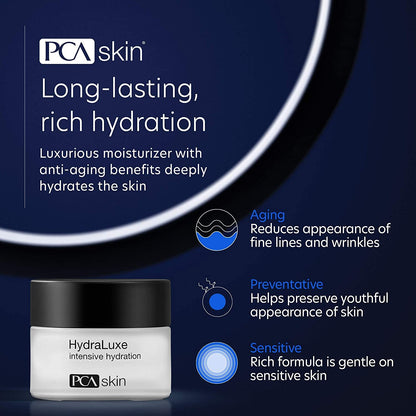 PCA SKIN Hydraluxe, Intense Facial Moisturizing Cream, 1.8 ounce