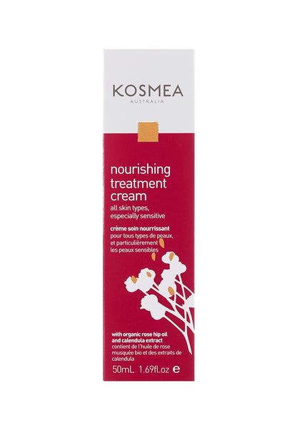 Kosmea Nourishing Facial Cream – Ultra-Hydrating Daily Moisturizer with Rose Hip, Shea Butter & Vitamin Blend for Face & Neck, Daily Skin Care - 50ml