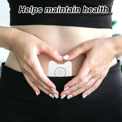 BOXOB 30片装蓖麻油贴片，自粘式护垫，防漏蓖麻油贴片，适用于肚脐关节、肩颈足部，是居家旅行的完美礼物