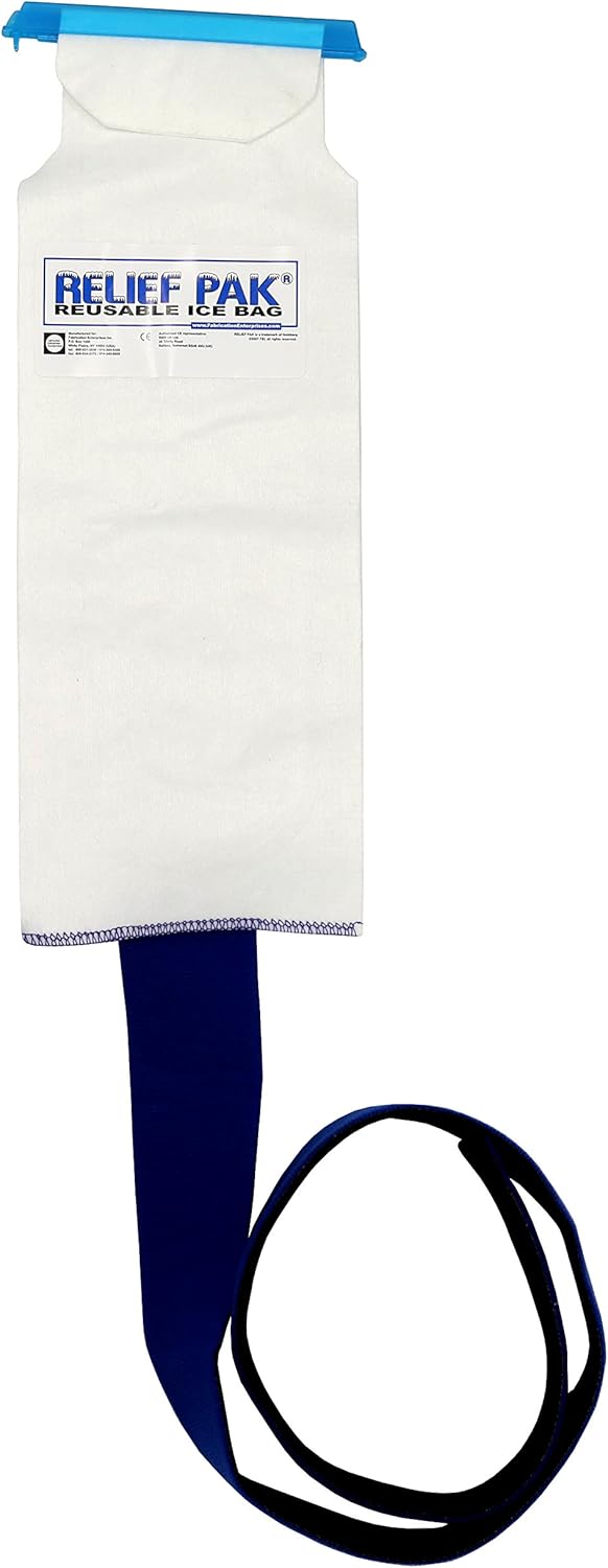 Fabrication relief pak 小型冰袋，配有泡沫带和尼龙搭扣，1 个
