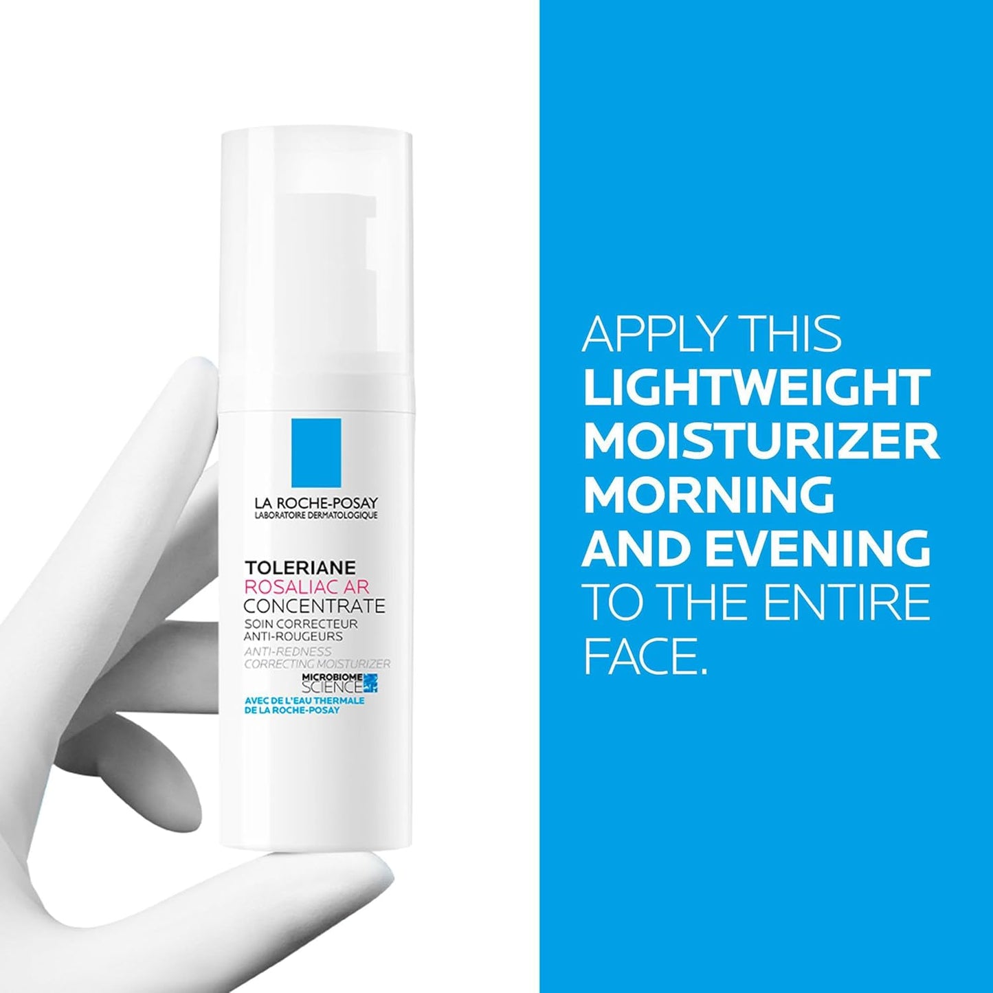 La Roche Posay Face Moisturizer, Toleriane Rosaliac OR Kerium DS Concentrate Moisturizer for Oily, Redness-Prone Skin, Suitable for Sensitive Skin, Dermatologist Recommended