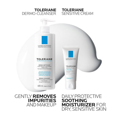 La Roche Posay Glycerin Face Serum, Toleriane Dermallergo Serum for Ultra-Sensitive, Allergy-Prone, Reactive Skin, Soothing and Hydrating, Formulated with Neurosensine, Fragrance-Free, 30ml