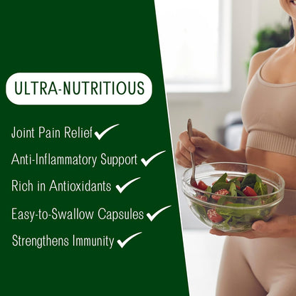 INKA NATURE 辣木，100 粒素食膠囊 - 超營養，非基因改造 - 純辣木葉增強免疫力 - 有機成分 - 素食認證 - 天然健康補充劑