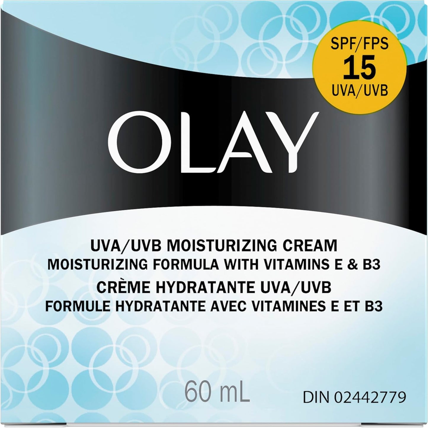Olay UV Moisturizing Cream Moisturizing Formula With Vitamins E & B3, SPF 15 UVA/UVB, 60 mL