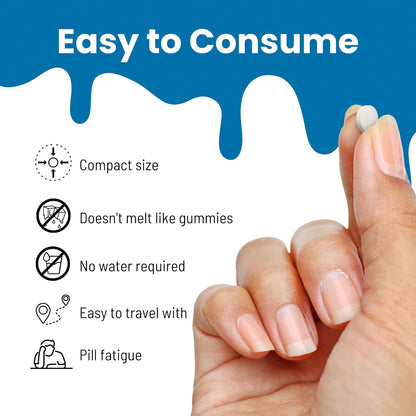 Nutrameltz 褪黑激素 5 毫克 – 天然助眠褪黑激素補充劑，緩解時差反應，幫助調節睡眠週期，速溶片，幫助您安睡 – 美味薄荷味（60 片）