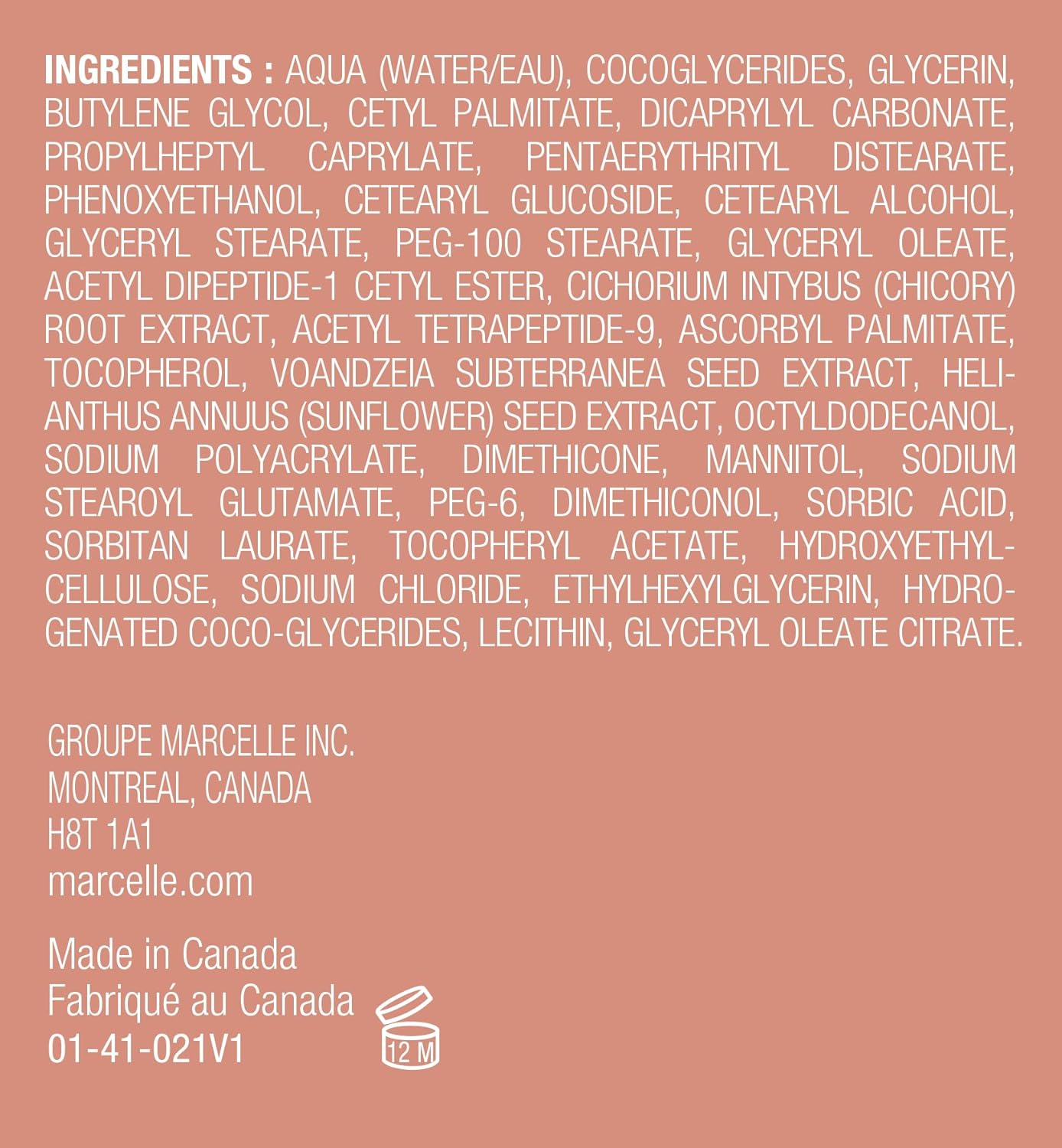 Marcelle Revival+ Skin Renewal Anti-Aging Day Cream, All Skin Types, 45+, Redensifying, Moisturizing & Smoothing, Cruelty-Free, Hypoallergenic, Paraben-Free, Fragrance-Free, Oil-Free, 50 mL