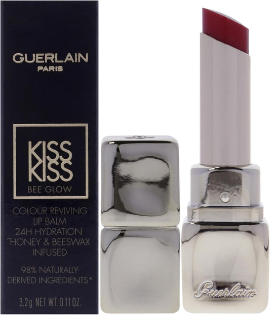 嬌蘭 Kiss Kiss Bee Glow 潤唇膏 - 775 Poppy Glow 女士潤唇膏 0.11 盎司