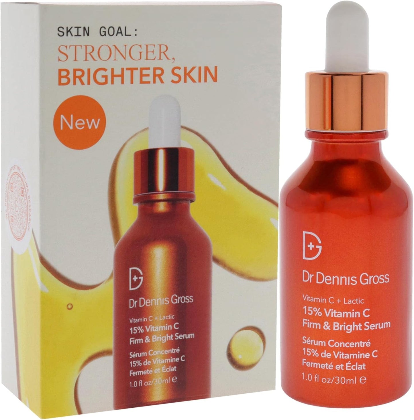 Dr Dennis Gross Dr. Dennis Gross Vitamin C Lactic 15 Percent Vitamin C Firm and Bright Serum Serum Unisex 1 oz
