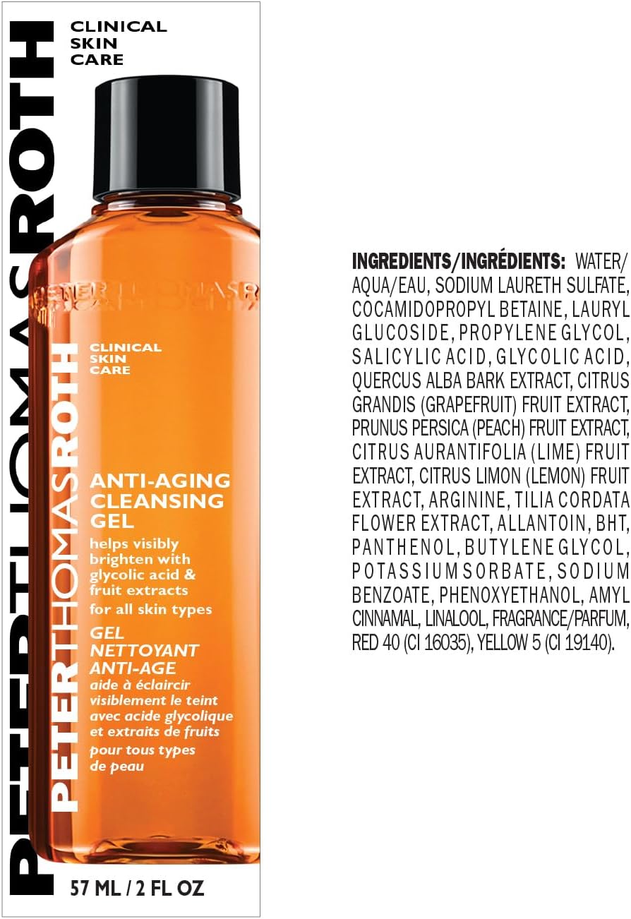 Peter Thomas Roth 抗衰老潔面啫咖哩豪華試用裝-2 盎司