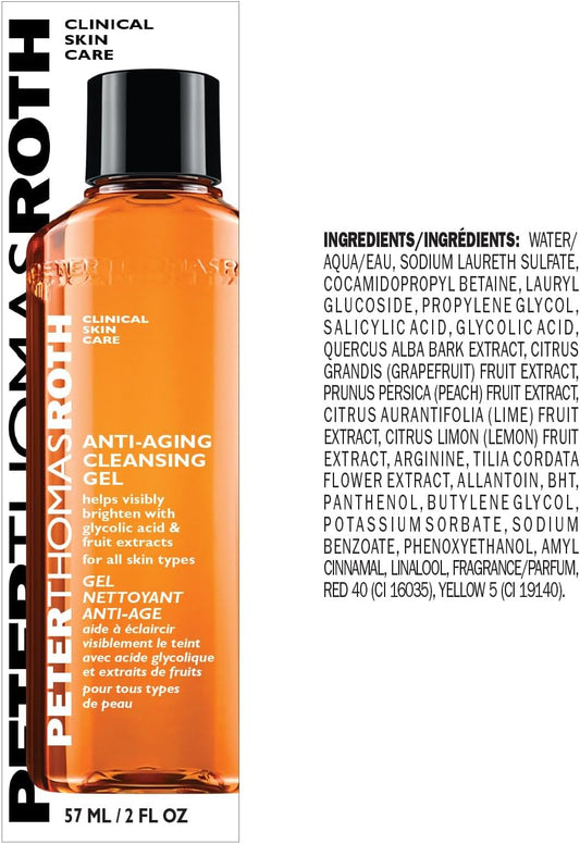 Peter Thomas Roth Anti Aging Cleansing Gel Deluxe Sample-2 oz