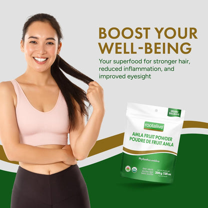 Rootalive Organic amla fruit powder 200g