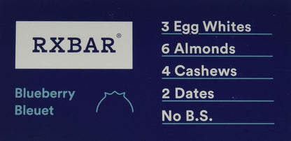 RXBAR 蛋白棒 蓝莓味 12x52克（12条装）
