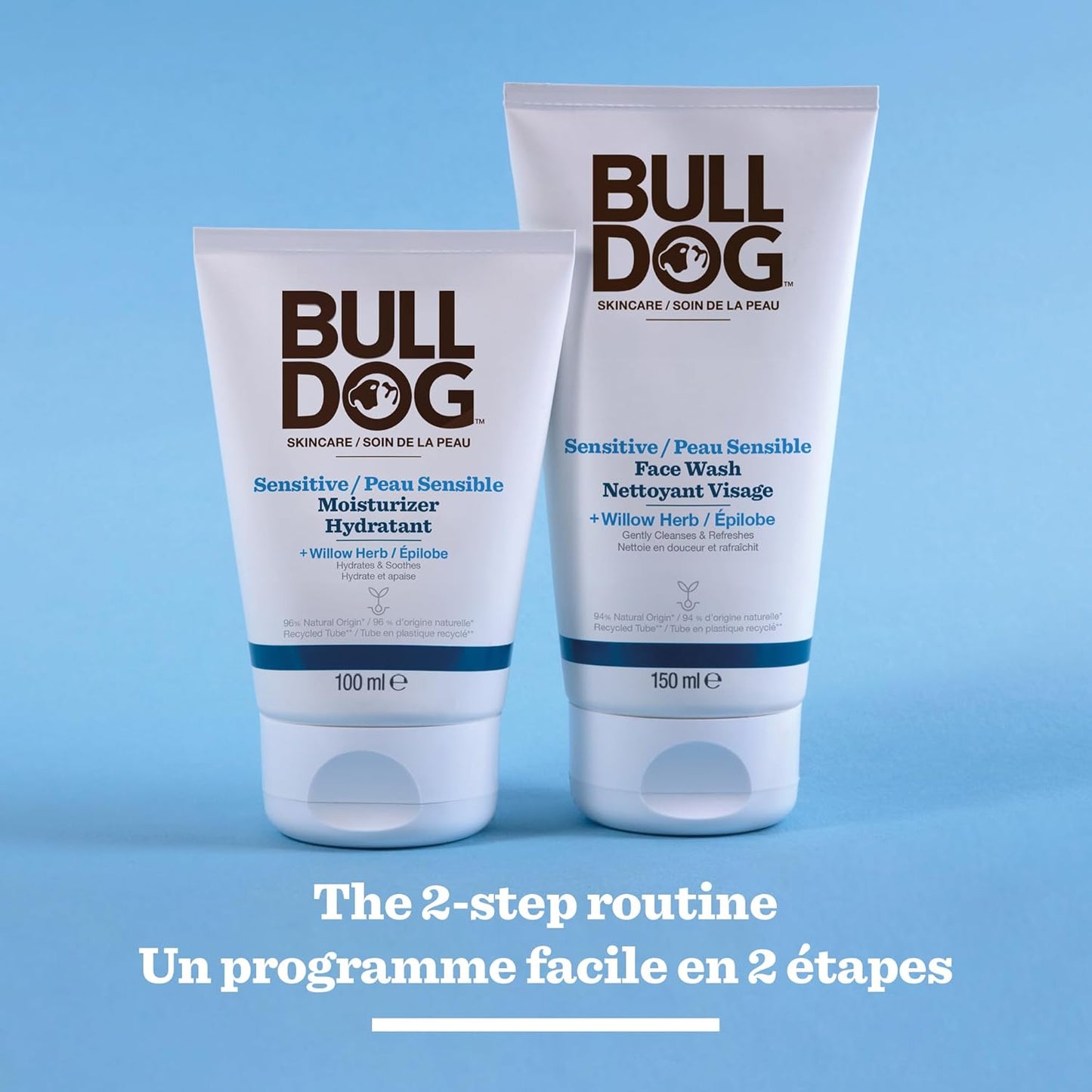 Bulldog Skincare Sensitive Skin Face Wash for Men, 150 mL