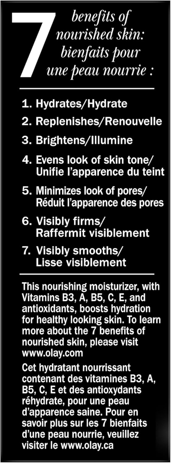 Olay Total Effects 7-In-One Anti-Aging Face Moisturizer with VitaNiacin Complex II, Vitamin B3, 50 mL