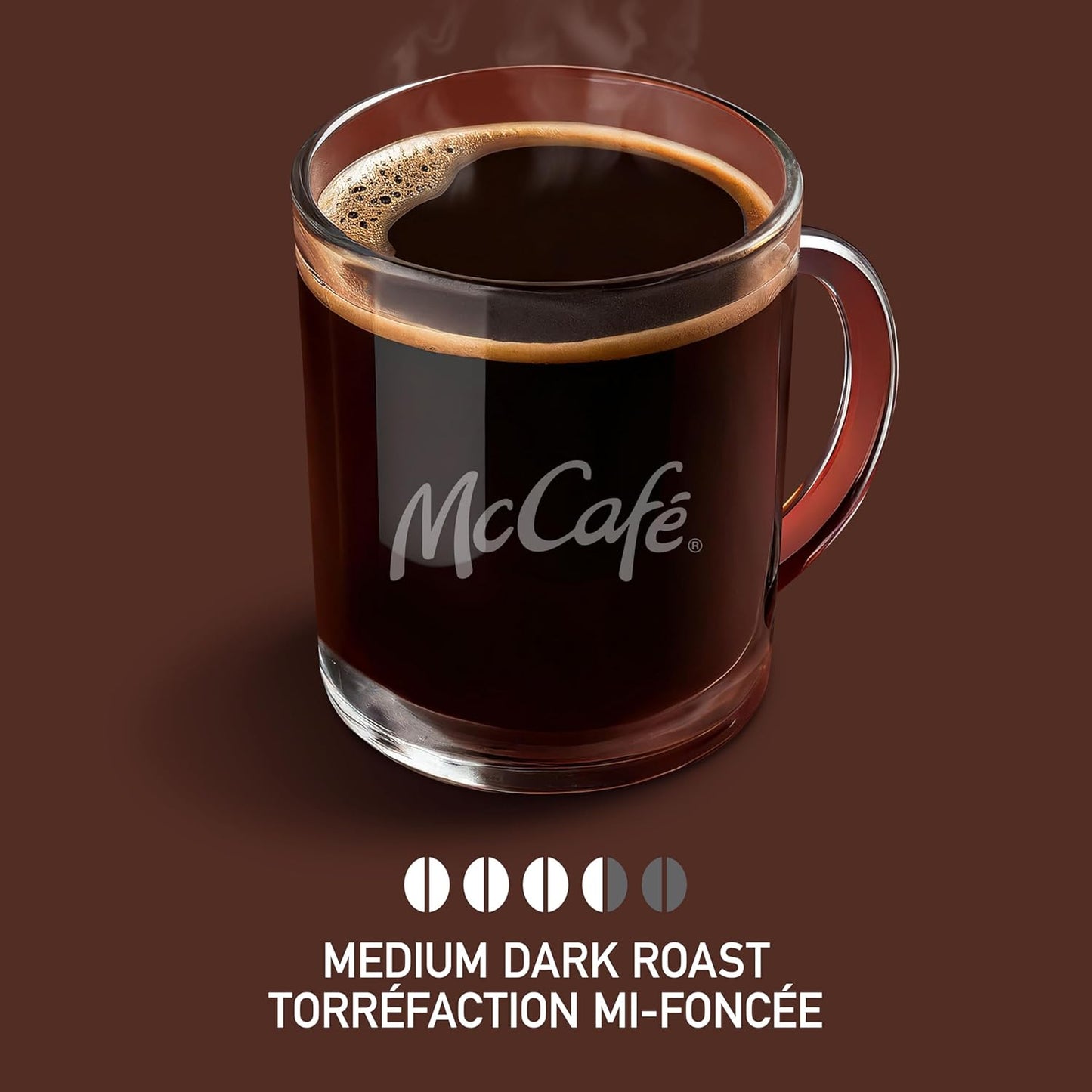 McCafé 高级中度深度烘焙咖啡粉 875 克