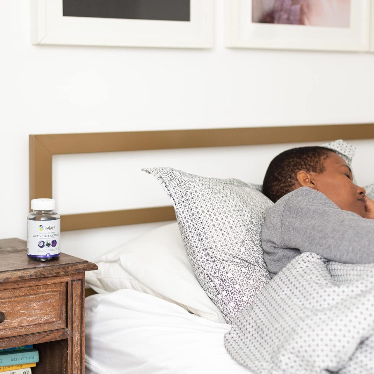 KaLaya 純素藍莓睡眠放鬆軟糖，緩解壓力和焦慮