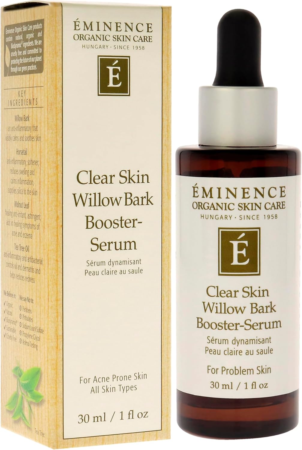 Eminence Clear Skin Willow Bark Booster-Serum Serum Unisex-1 oz