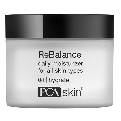 PCA SKIN ReBalance Daily Face Moisturizer - Moisturizing Facial Cream with Antioxidants & Hydrating Niacinamide for Normal / Sensitive Skin (1.7 oz)