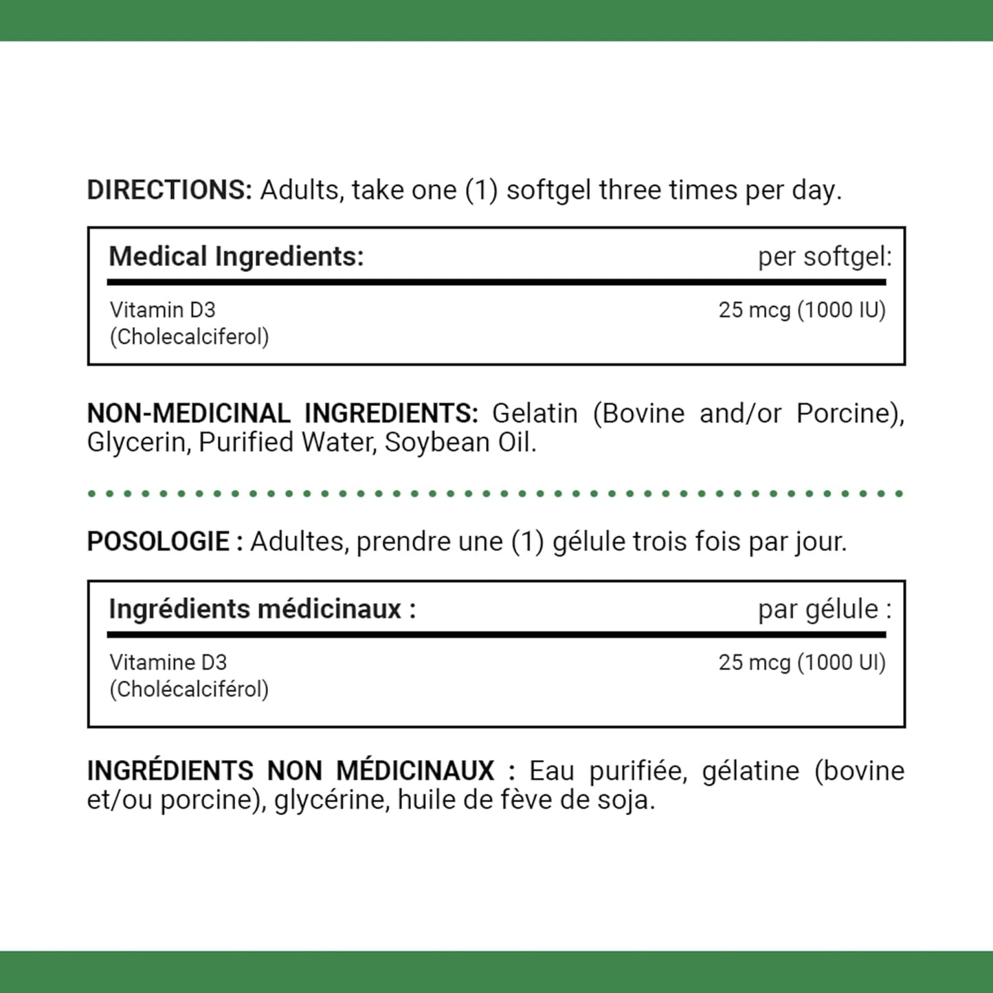 自然之宝维生素 D3，1000 IU，超值装，有助于支持免疫功能，帮助发育和维持骨骼和牙齿，帮助吸收钙和磷，250 粒软胶囊，58.8 克