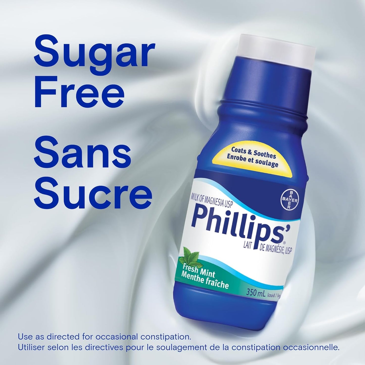 拜耳菲利普斯镁乳无糖液体，350毫升