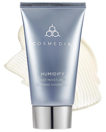 COSMEDIX Humidify Face Moisturizer for Women - Hydrating, Deep Moisturizing, Firming, Anti-Wrinkles Cream for Rough & Dry Skin - Facial Skin Care Products for Softer, Smoother, & Firmer Skin