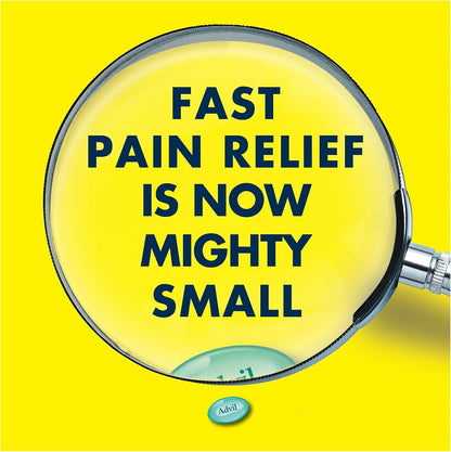 Advil Mini-gels 200 Mg Ibuprofen, Temporary Pain Reliever/Fever Reducer 30 Count