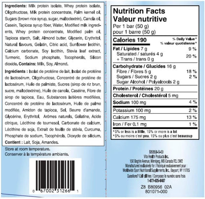 Pure Protein Bars - Nutritious, Gluten Free Whey Protein Blend Bars | Chocolate Peanut Butter + Lemon Cake (Pack of 12)